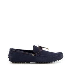 Dune London Bound - Dark Navy -Dunes Shoes Store BOUND 0274509520030855 Side
