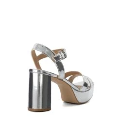 Dune London Molten - Silver -Dunes Shoes Store MOLTEN 0087504510025390 Back