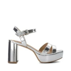 Dune London Molten - Silver -Dunes Shoes Store MOLTEN 0087504510025390 Side