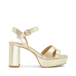 Dune London Molten - Gold -Dunes Shoes Store MOLTEN 0087504510025516 Side