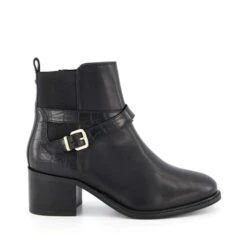 Dune London Poet - Black -Dunes Shoes Store POET 0092508510010586 Side