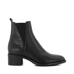 Dune London Pouring - Black -Dunes Shoes Store POURING 0092505370004484 Side