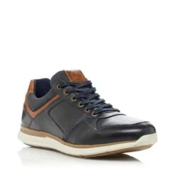 Dune London Thymes - Navy 13 Dune London Thymes - Navy -Dunes Shoes Store THYMES 0482510590002494 Front