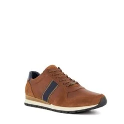 Dune London Treck - Dark Tan 11 Dune London Treck - Dark Tan -Dunes Shoes Store TRECK 0482507490004534 Front